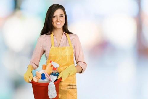 Trusted Crystal Palace cleaner creating a fresh and organized room